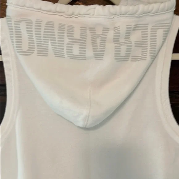 Under Armour White Sleeveless Hoodie - Picture 4 of 7